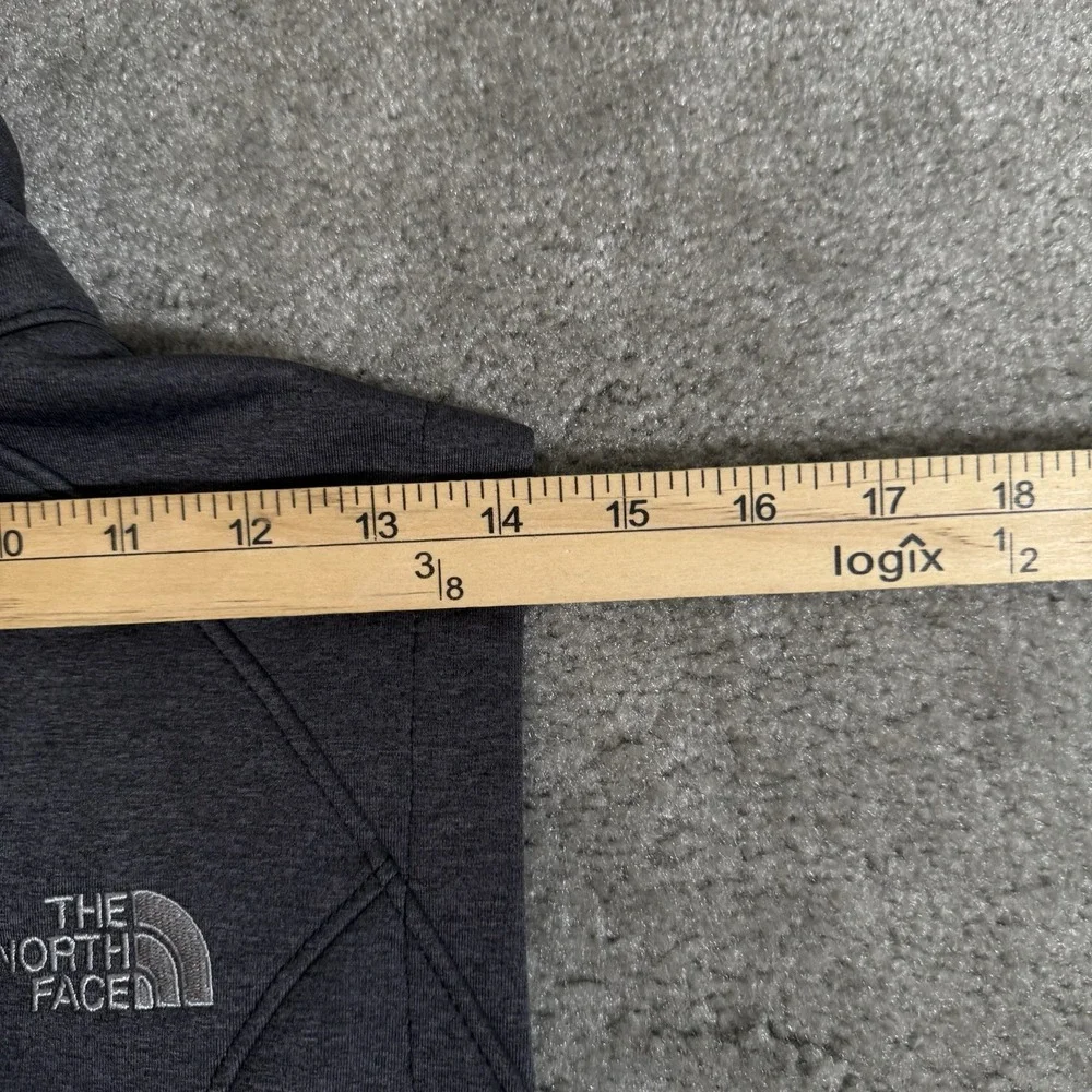 The North Face Womens Ridgeline Soft Shell Vest‎ Medium Gray Full Zip Turnpoint